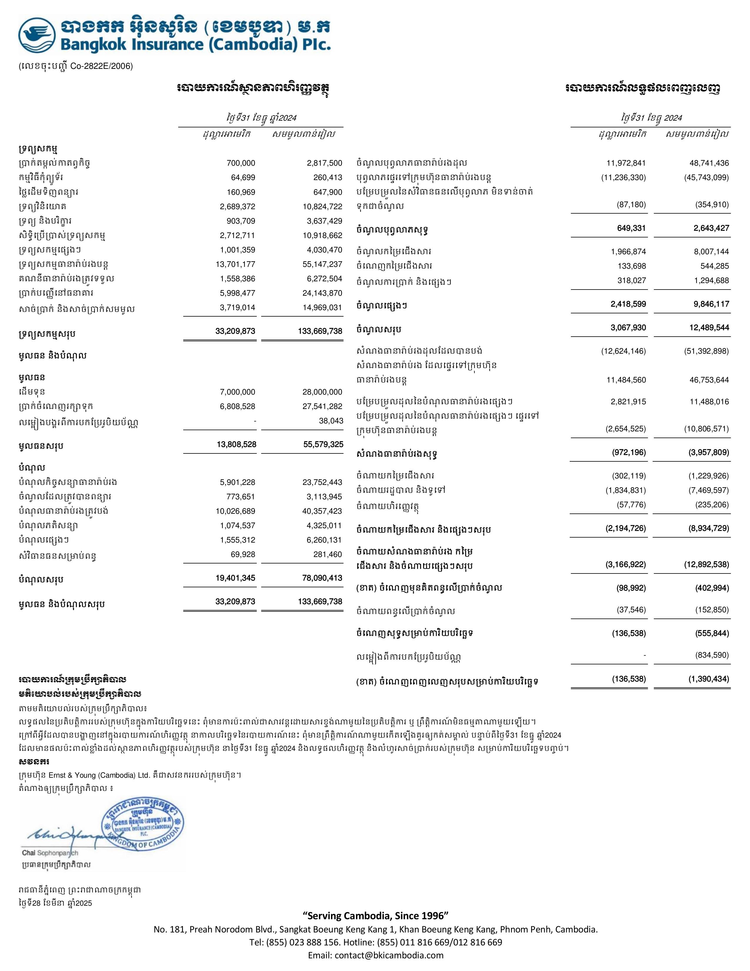 2024 Financial Audit Report Summary